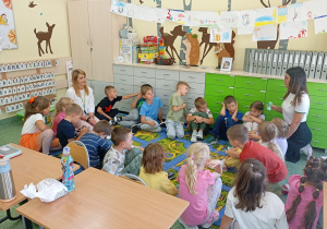 Rozmowa na temat przeczytanej bajki