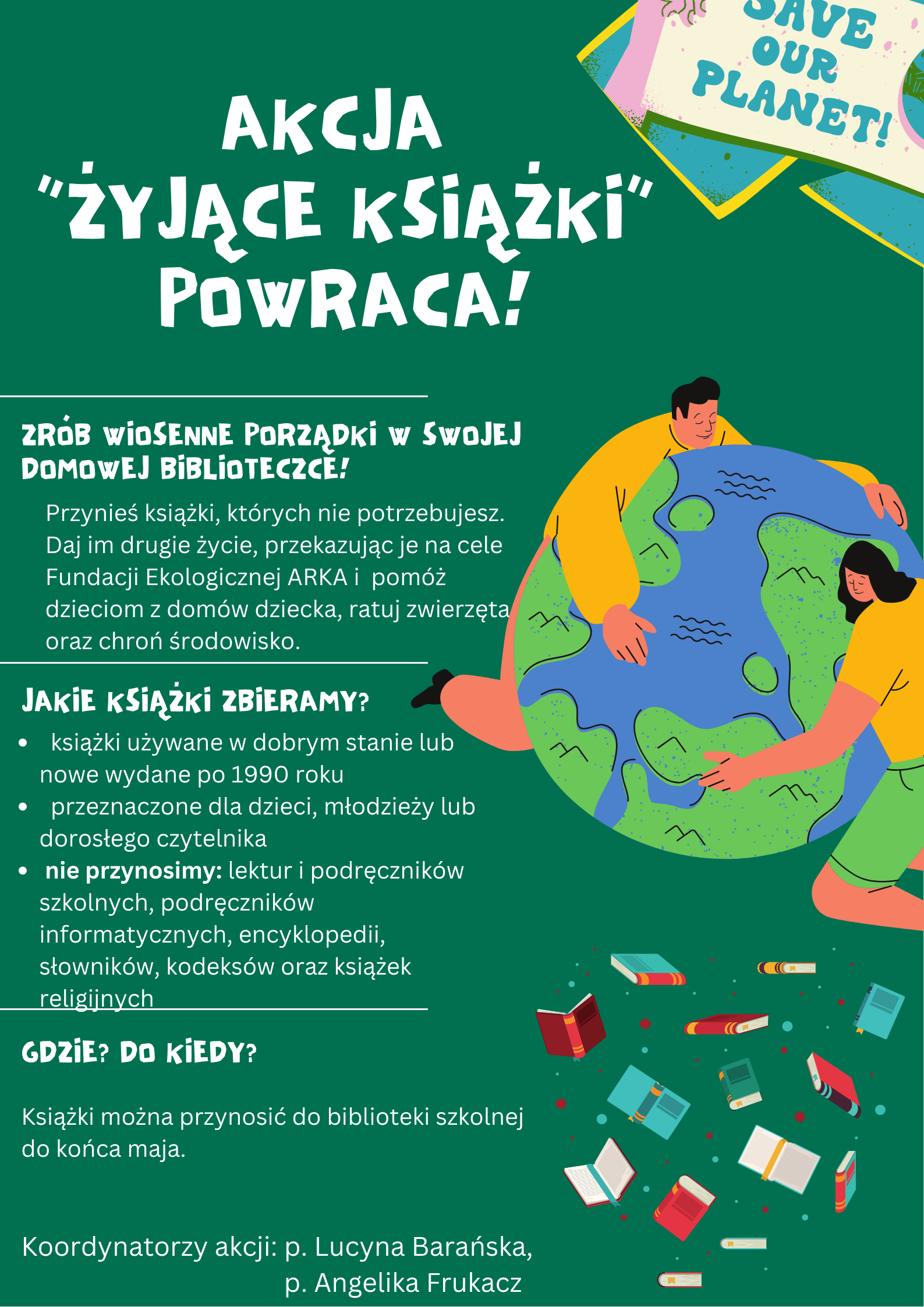 szkolny plakat akcji