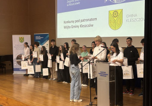 Uroczyste wręczenie nagród w ZSP w Kleszczowie