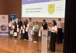 Uroczyste wręczenie nagród w ZSP w Kleszczowie