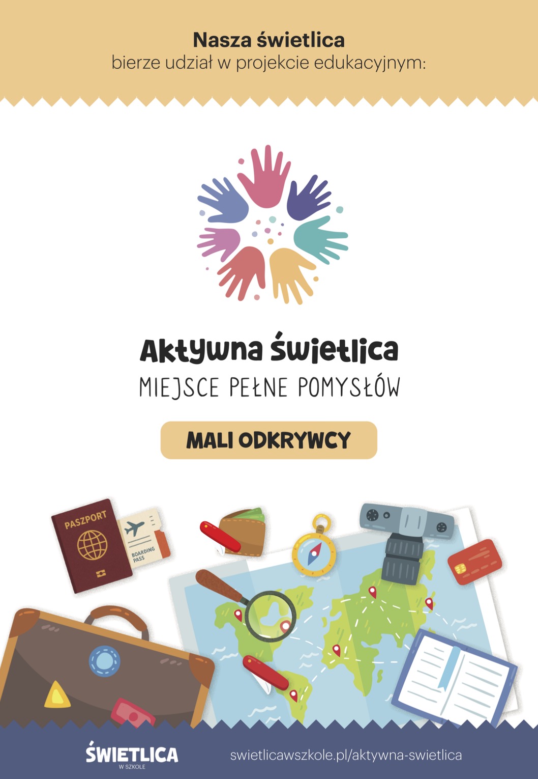 plakat akcji w naszej szkole