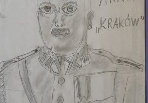 Praca ucznia SP Łękińsko w Międzynarodowym Konkursie Plastycznym LAURKA DLA BOHATERA - In memory of…