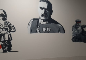 Mural w pracowni historycznej