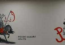 Mural w pracowni historycznej