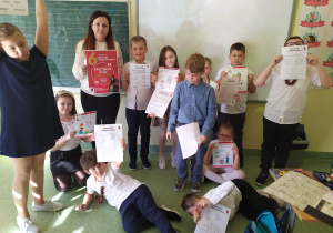 Dzieci pokaują swoje supermoce