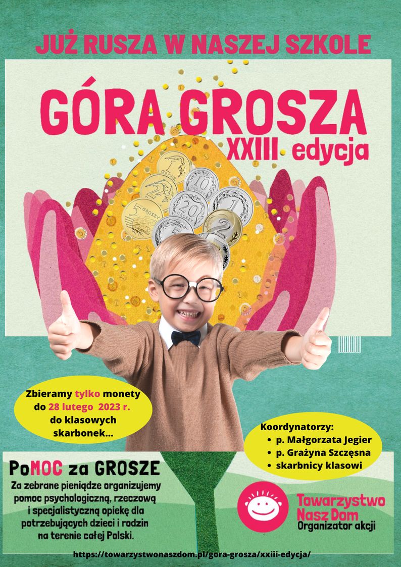 plakat akcji Góra grosza