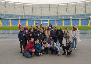 Stadion Śląski - na boisku.