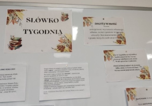 Słówko tygodnia - gazetka 1