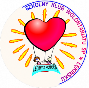 Logo szkolnego Klubu Wolontariatu