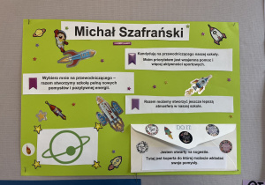 Plakat ucznia klasy 7a