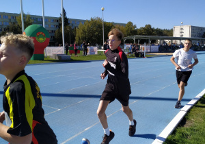 Błażej Szczęsny i Marcel Dzieciątkowski w biegu na 1000 m.