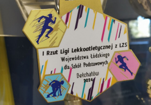 Medal I Rzutu Ligi Lekkoatletycznej.