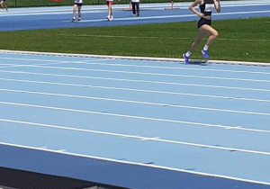 Vanessa w biegu na 600 m