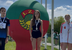 Vanessa na podium