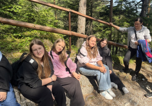 Odpoczynek naszych uczennic