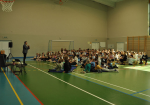 Spotkanie autora z uczniami klas 1-4