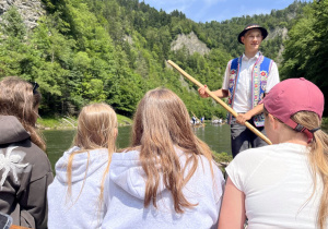 Słuchamy opowieści flisaka