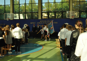 Wprowadzenie Pocztu Sztandarowego Szkoły