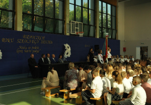 Uroczyste przemówienie Pani dyrektor podczas Inauguracji Roku Szkolnego