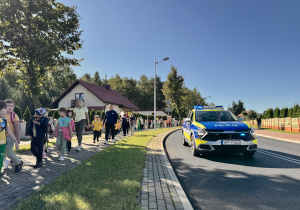 Gminny Marsz z eskortą policji