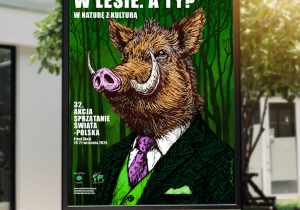 plakat tegorocznej akcji sprzątania świata