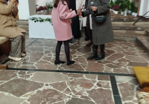 Kasia odbiera nagrodę za zajęcie III miejsca