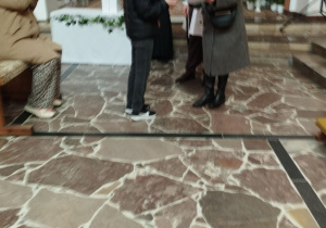 Jakub odbiera nagrodę za zajęcie I miejsca