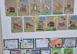 Jesienna galeria prac.