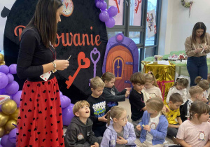 Klasy 1 w świetlicy szkolnej