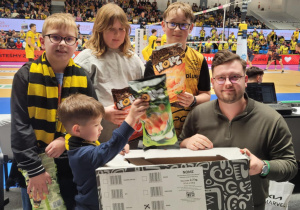 Kibice, którzy wygrali w konkursie sponsora