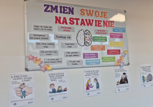 gazetka szkolna „Zmień swoje nastawienie”