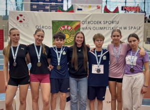 6 medali Indywidualnych Halowych Mistrzostw Zrzeszenia Ludowych Zespołów Sportowych w Lekkoatletyce