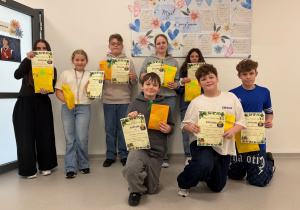 Wyróżnieni uczestnicy konkursu.