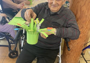 Radość z wykonanej pracy.