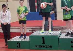 Jakub na podium