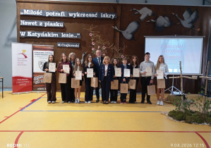Oliwia pośród pozostałych finalistów konkursu