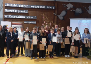 Uczestnicy konkursu „Zbrodnia Katyńska”