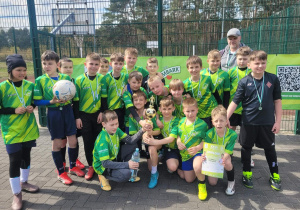 Reprezentacja szkoły na turnieju Puchar Tymbark