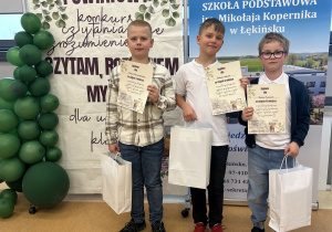 Uczestnicy konkursu powiatowego ze szkoły w Bełchatowie