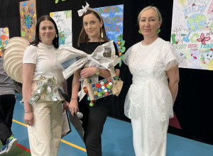 Eko-moda na wybiegu - Dzień Ziemi w naszej szkole