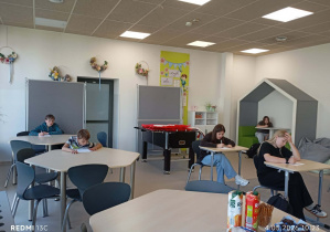 uczestnicy konkursu podczas zmagań konkursowych