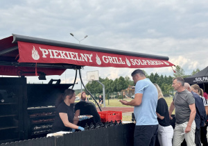 Grill dla uczestników.