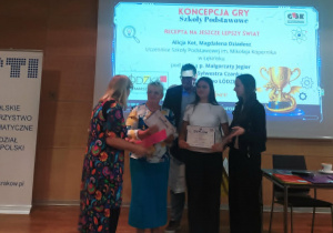 Wręczanie nagród w Konkursie GEEK