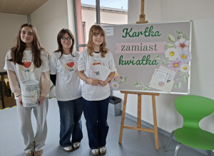 „Kartka zamiast kwiatka" – pomagamy razem z Fundacją Gajusz