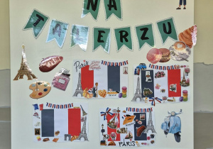 Gazetka wykonana z prac uczniów