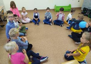 Klasa Ia podczas zajęć Przyjaciele Zippiego
