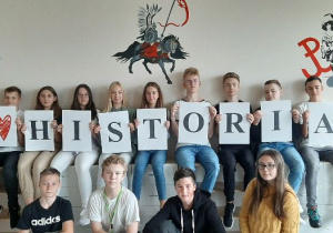 I LOVE HISTORIA Uczniowie SP Łękińsko podczas Olimpiady Historycznej Juniorów