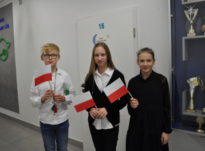 Narodowe Święto Niepodległości w Szkole Podstawowej w Łękińsku