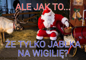 ...ale że jabłka na wigilię?