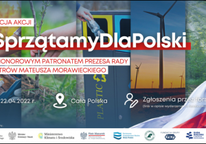 Plakat Sprzątamy dla Polski